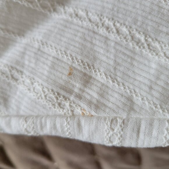 White Tie-Front Tank Top - Picture 3 of 4